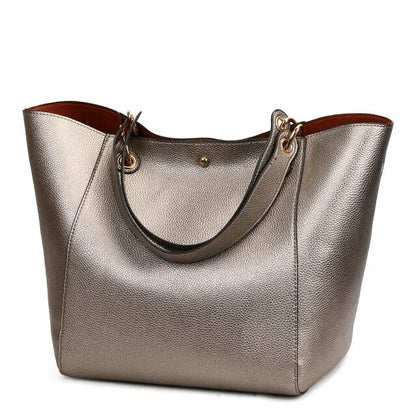 Elegante Leder Umhängetasche für Frauen Groß