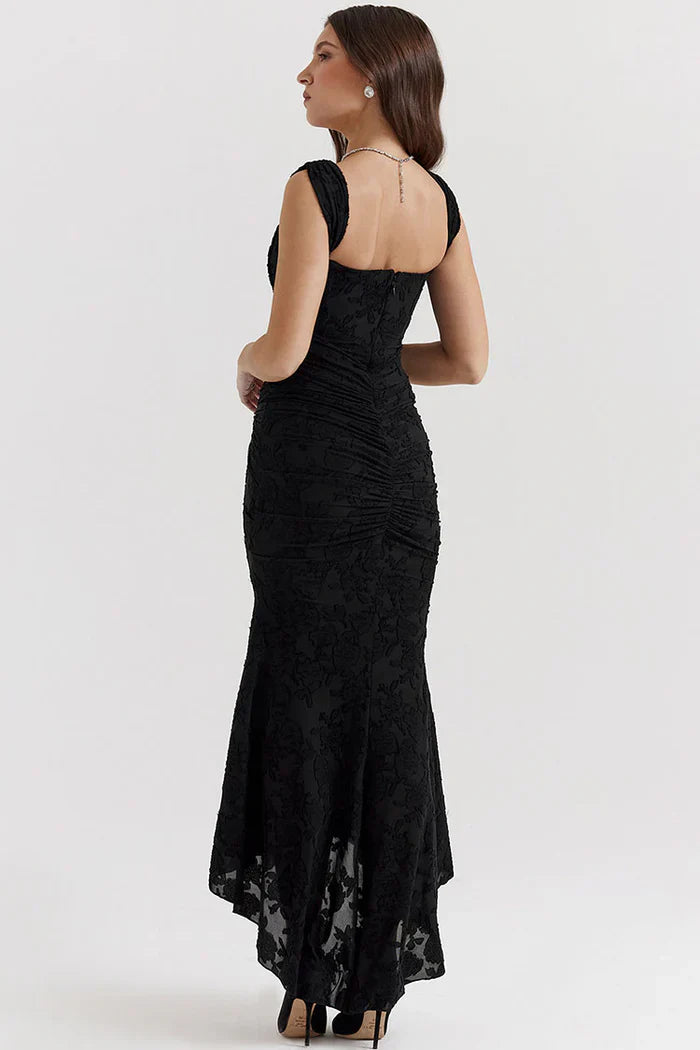 Abendkleid Spitze Schulterfrei Figurbetonter Eleganz