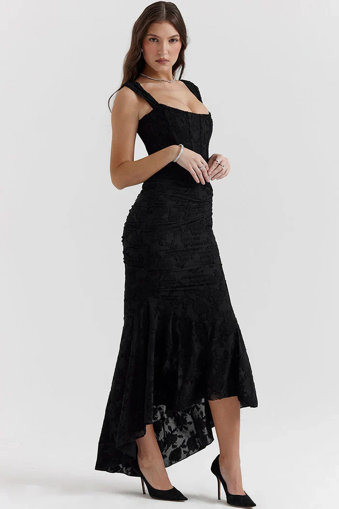 Abendkleid Spitze Schulterfrei Figurbetonter Eleganz