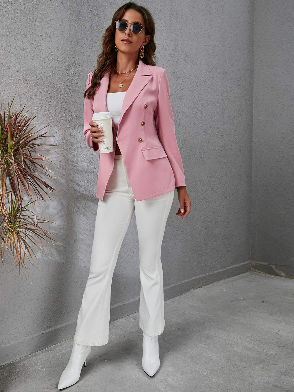 BerlinGlamour | Damen Blazer Modern Schick - BerlinGlamour
