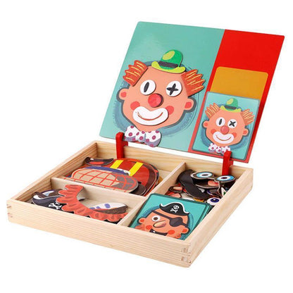 Magnetische Puzzlebox Holz Rätselbox - BerlinGlamour