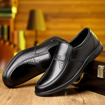 Männer Schuhe Formell Schwarze Lederschuhe