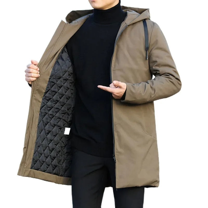 Herren Windjacke Elegant Wasserdicht Modern
