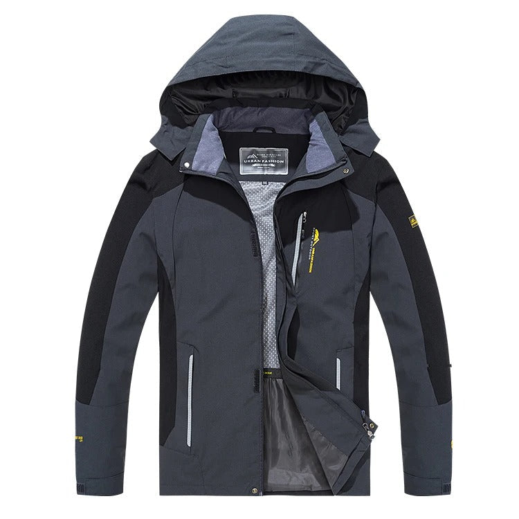 Wanderjacke Herren Wasserdicht Winddicht Outdoor Winterjacke