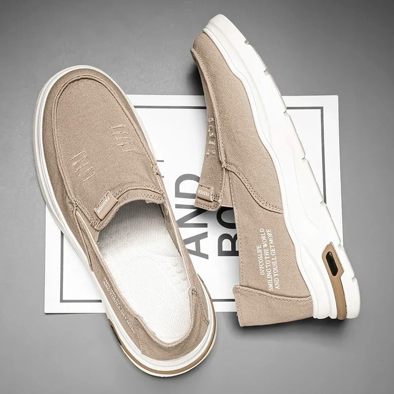 Leinwand-Sommerschuhe Heidi-Style Frauen - BerlinGlamour