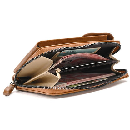 Leder-Tasche Elegante Premium Damenhandtasche