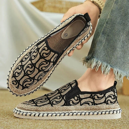 Männer Segeltuchschuhe Braun Casual - BerlinGlamour