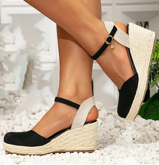 Elegante Slingback Sandalen Damen Schuhe Heidi