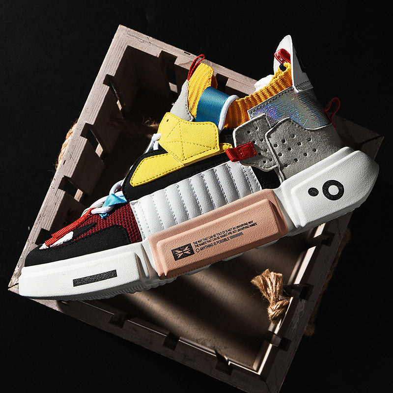 Skater Sneaker Bequem Streetwear Stil