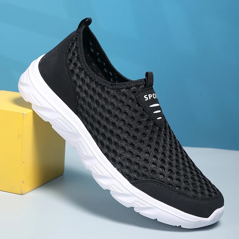 Mesh Sneaker Atmungsaktiv Damen Sport
