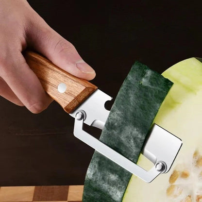 Professioneller Gemüseschäler mit 3 Klingen Edelstahl