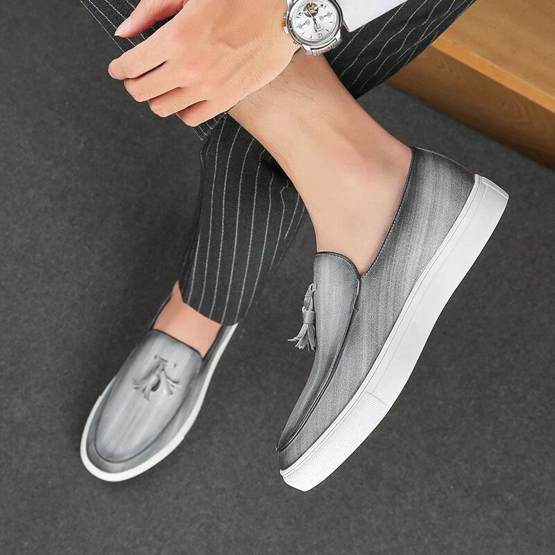 Bequeme Herrenslipper Heidi Mode Leder