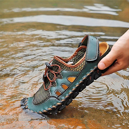 Herren Sandalen Mesh Leicht Freizeit