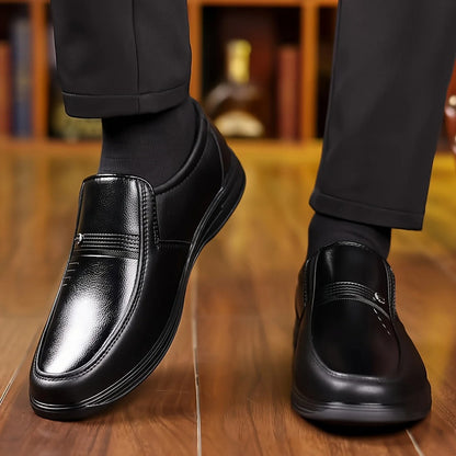 Männer Schuhe Formell Schwarze Lederschuhe