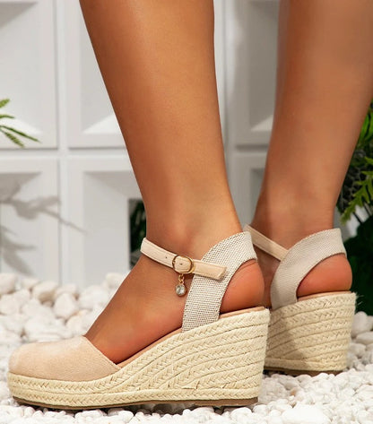 Elegante Slingback Sandalen Damen Schuhe Heidi