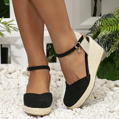 Elegante Slingback Sandalen Damen Schuhe Heidi