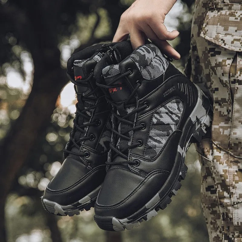 Militärstiefel Taktisch robust Schwarz