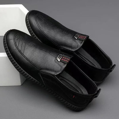 Lederschuhe Herren Business Schwarz Elegant