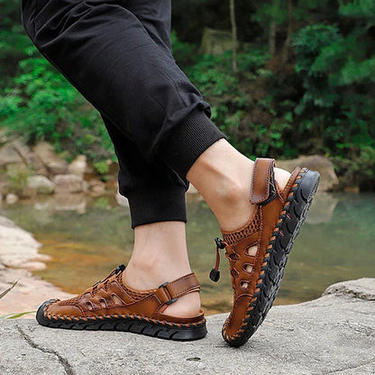 Herren Sandalen Mesh Leicht Freizeit - BerlinGlamour