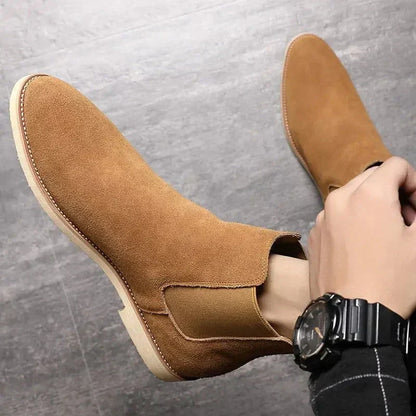 Weiche Wildleder Boots Damen Stiefel Komfort