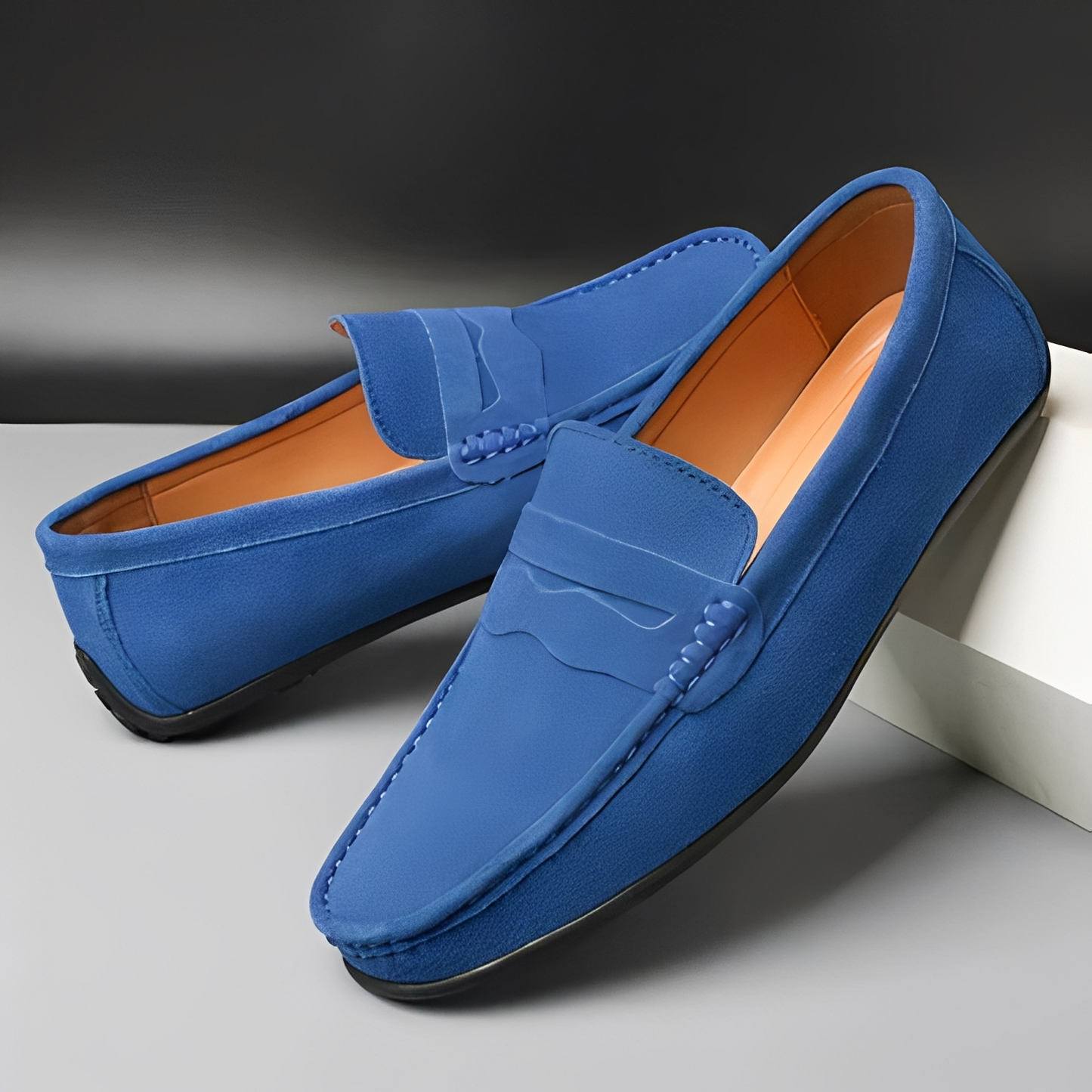 Elegante Herren Loafer Schuhe Lederschuhe