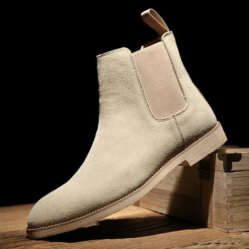 Weiche Wildleder Boots Damen Stiefel Komfort