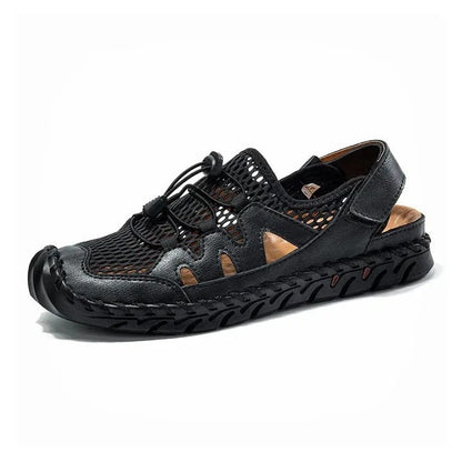 Herren Sandalen Mesh Leicht Freizeit