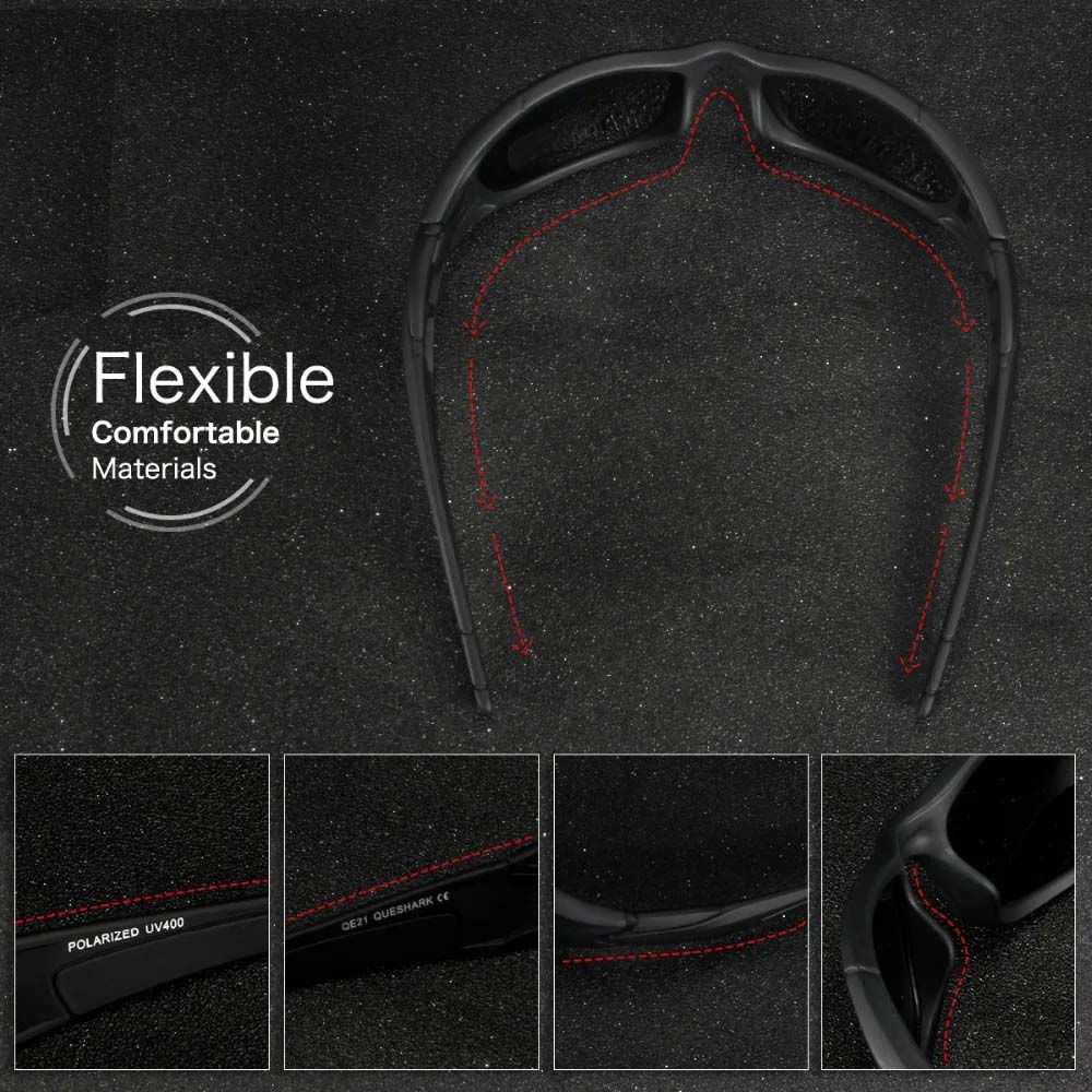 Motorrad Sonnenbrille Polarisiert Sportlich Klare Sicht