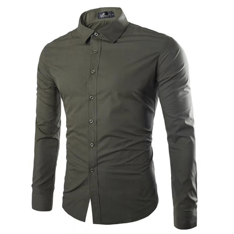 Herren Hemd Bügelfrei Modern SlimFit - BerlinGlamour
