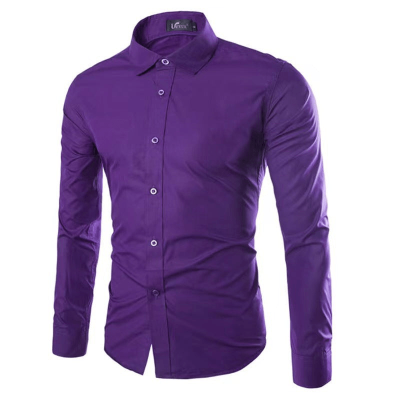 Herren Hemd Bügelfrei Modern SlimFit
