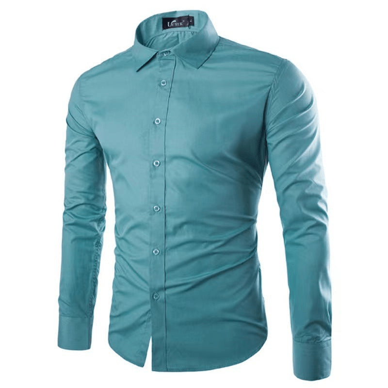 Herren Hemd Bügelfrei Modern SlimFit