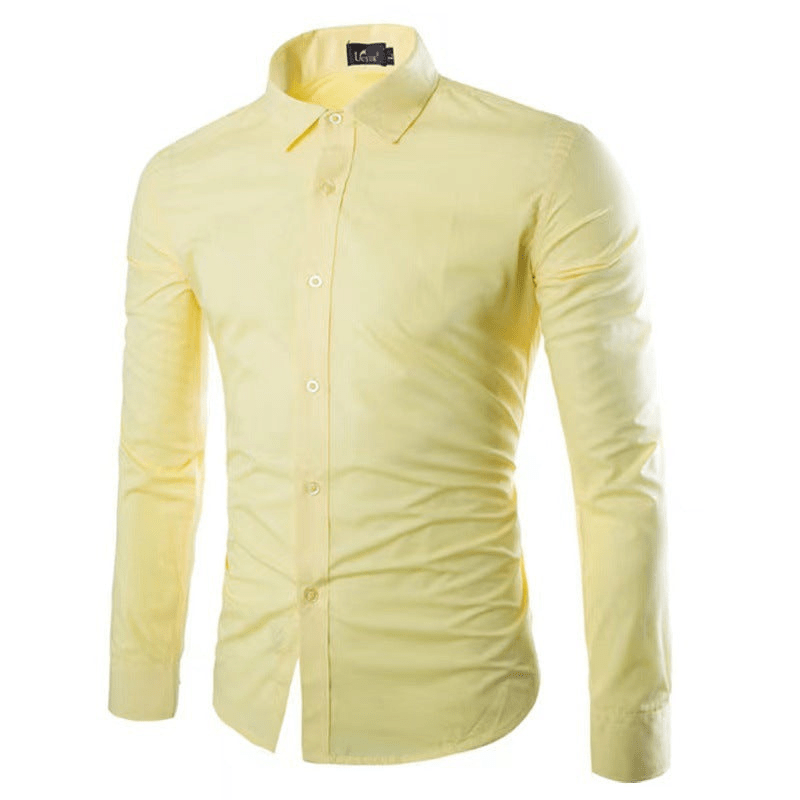 Herren Hemd Bügelfrei Modern SlimFit