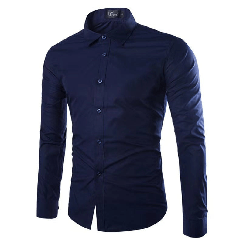 Herren Hemd Bügelfrei Modern SlimFit