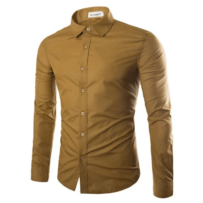 Herren Hemd Bügelfrei Modern SlimFit