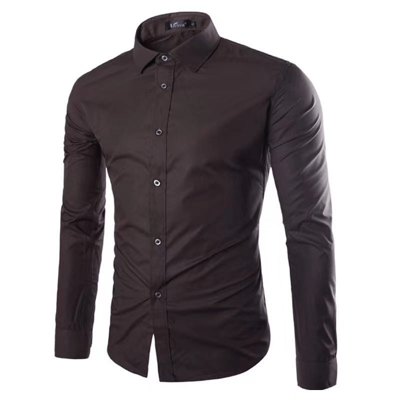 Herren Hemd Bügelfrei Modern SlimFit