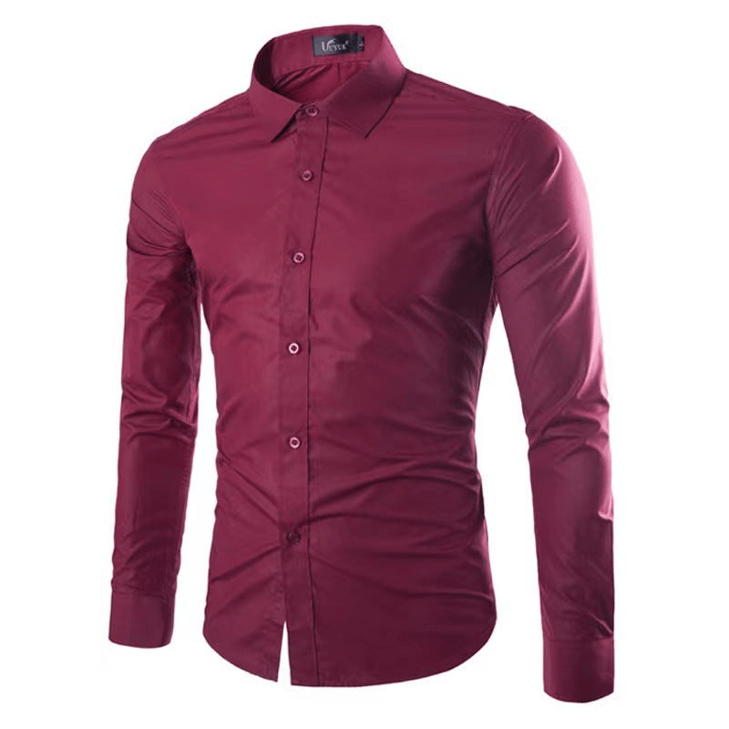 Herren Hemd Bügelfrei Modern SlimFit