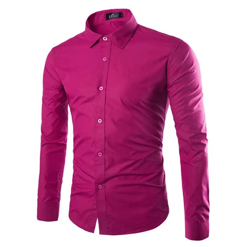 Herren Hemd Bügelfrei Modern SlimFit