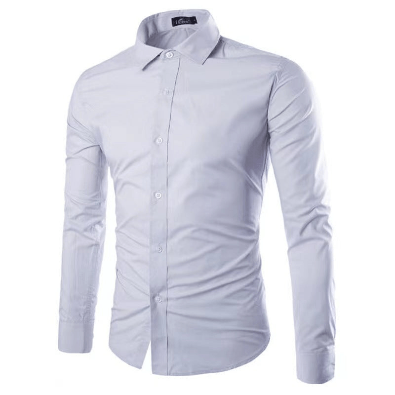 Herren Hemd Bügelfrei Modern SlimFit
