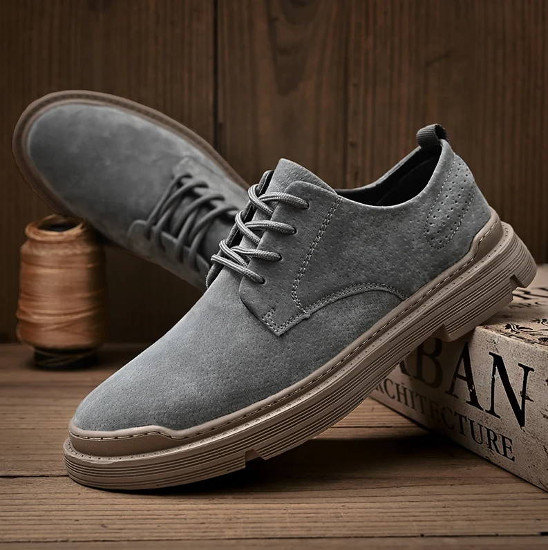 Herren Wildleder Schuhe Elegante Premium Qualität