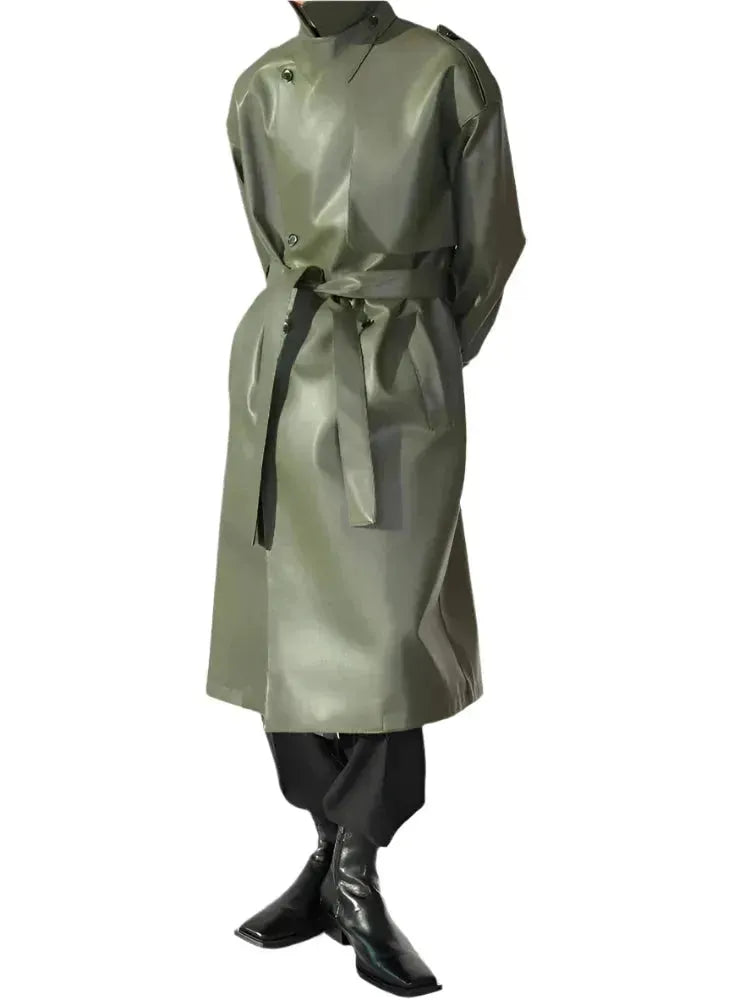 Leder Gürtel Herren Freizeit Schwarz Ledergürtel