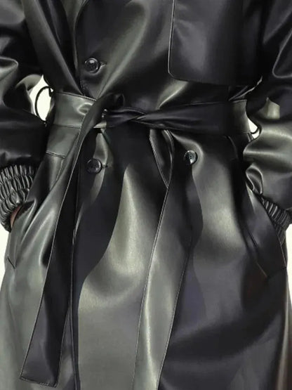 Leder Gürtel Herren Freizeit Schwarz Ledergürtel