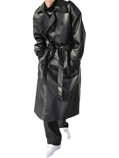 Leder Gürtel Herren Freizeit Schwarz Ledergürtel