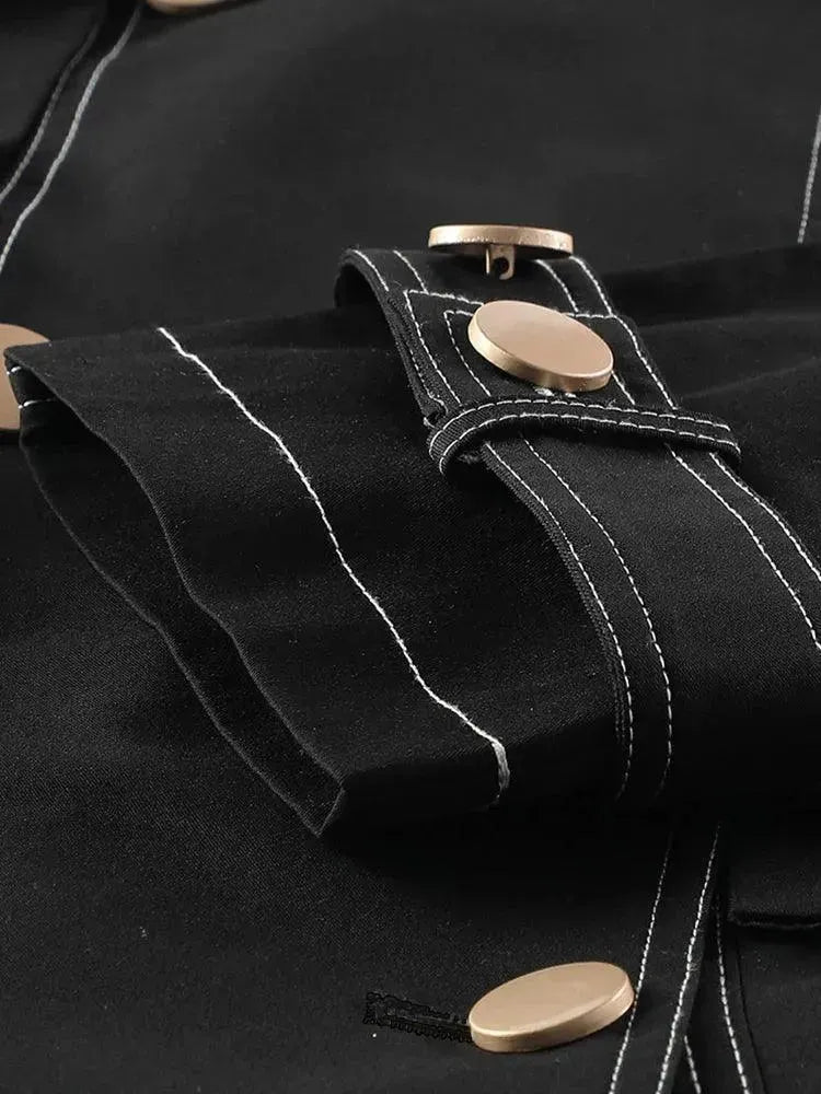 Herren Trenchcoat Doppelreihig Lässig Modern