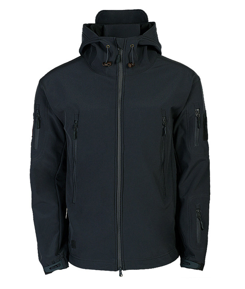 Herren Softshelljacke Wasserdicht Mit Kapuze Warm