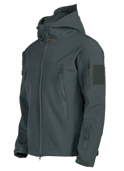 Herren Softshelljacke Wasserdicht Mit Kapuze Warm