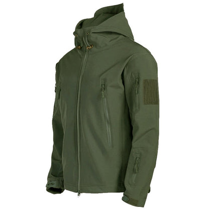 Herren Softshelljacke Wasserdicht Mit Kapuze Warm