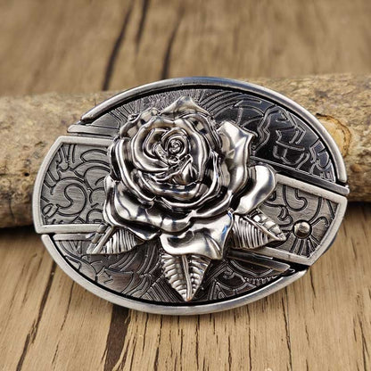 Western Gürtelschnalle Metall Oval Modern Cowboys Stil