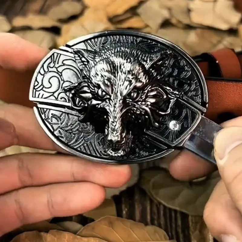 Western Gürtelschnalle Metall Oval Modern Cowboys Stil
