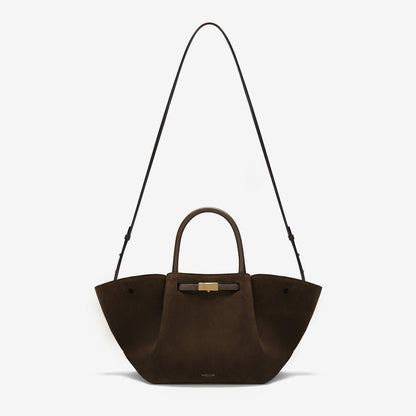 Elegante Leder Tote Tasche Vielseitig Everyday