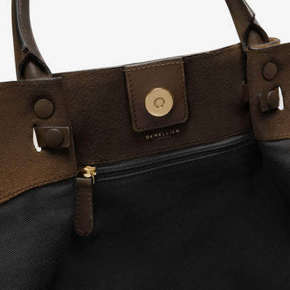 Elegante Leder Tote Tasche Vielseitig Everyday